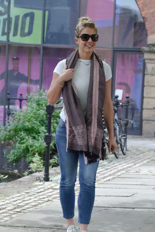GEMMA ATKINSON Out and About in Manchester 06/04/2018