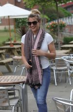 GEMMA ATKINSON Out and About in Manchester 06/04/2018