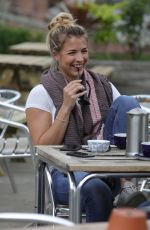 GEMMA ATKINSON Out and About in Manchester 06/04/2018