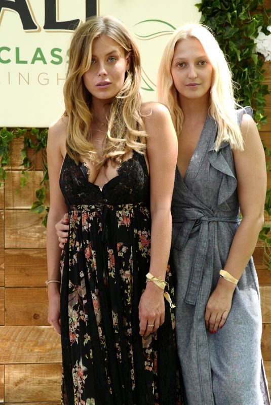 GEORGIA HURST and FRANKIE GAFF at Hurlingham Tennis Classic 06/28/2018