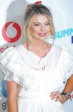 GEORGIA TOFFOLO at Capital Radio Summertime Ball 2018 in London 06/09/2018