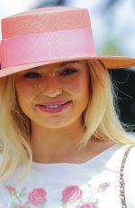 GEORGIA TOFFOLO at Investec Derby Festival Ladies Day at Epsom Racecourse 06/01/2018