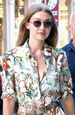 GIGI HADID Arrives at Her Apartment in New York 06/19/2018