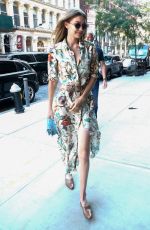 GIGI HADID Arrives at Her Apartment in New York 06/19/2018