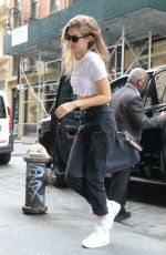 GIGI HADID Arrives at Her Apartment in New York 06/27/2018