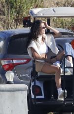 GIGI HADID Arrives in a Helicopter at Mykonos 06/29/2018
