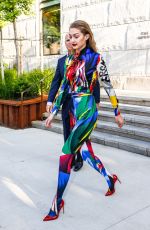 GIGI HADID Heading to 2018 CFDA Fashion Awards in New York 06/05/2018