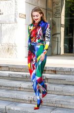 GIGI HADID Heading to 2018 CFDA Fashion Awards in New York 06/05/2018