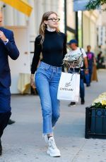 GIGI HADID in Jeans Out in New York 06/04/2018