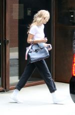 GIGI HADID Leaves a Studio in New York 06/27/2018