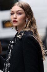 GIGI HADID on the Set of a Photoshoot in New York 05/31/2018