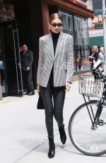 GIGI HADID Out and About in New York 06/07/2018