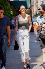GIGI HADID Out and About in New York 06/17/2018