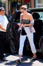 GIGI HADID Out and About in New York 06/17/2018