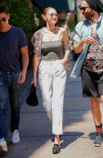 GIGI HADID Out and About in New York 06/17/2018