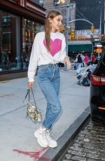 GIGI HADID Out and About in New York 06/19/2018