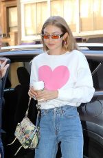 GIGI HADID Out and About in New York 06/19/2018