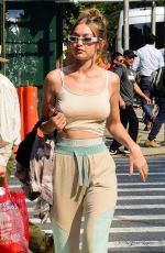 GIGI HADID Out in New York 06/18/2018