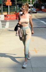 GIGI HADID Out in New York 06/18/2018