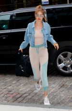 GIGI HADID Out in New York 06/18/2018