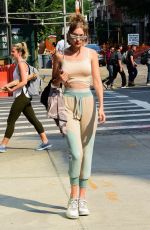 GIGI HADID Out in New York 06/18/2018