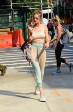 GIGI HADID Out in New York 06/18/2018