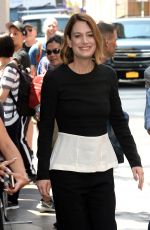 GILLIAN FLYNN Leaves AOL Build in New York 06/28/2018