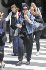 GINNIFER GOODWIN at LAX Airport in Los Angeles 06/09/2018