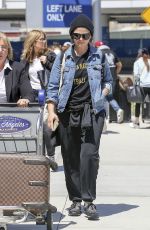 GINNIFER GOODWIN at LAX Airport in Los Angeles 06/09/2018