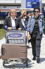 GINNIFER GOODWIN at LAX Airport in Los Angeles 06/09/2018