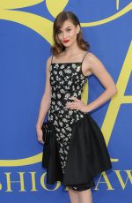 GRACE ELIZABETH at CFDA Fashion Awards in New York 06/05/2018