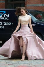 GRACE ELIZABETH on the Set of a Photoshoot in New York 06/06/2018