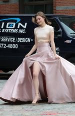 GRACE ELIZABETH on the Set of a Photoshoot in New York 06/06/2018