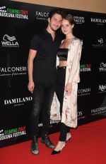GRACE VAN PATTEN at Filming Italy Sardegna Festival Dinner in Cagliari 06/19/2018