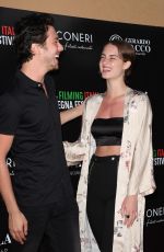 GRACE VAN PATTEN at Filming Italy Sardegna Festival Dinner in Cagliari 06/19/2018