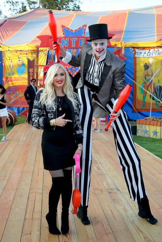 GWEN STEFANI at Moschino Fashion Show in Los Angeles 06/08/2018