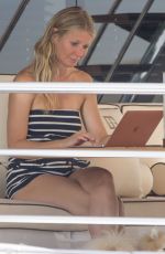GWYNETH PALTROW at a Yacht in Capri 06/24/2018
