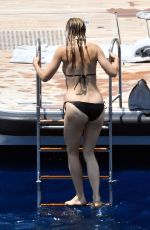 GWYNETH PALTROW in Bikini at a Yacht in Capri 06/23/2018