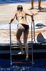 GWYNETH PALTROW in Bikini at a Yacht in Capri 06/23/2018