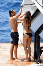 GWYNETH PALTROW in Bikini at a Yacht in Capri 06/23/2018