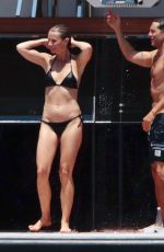 GWYNETH PALTROW in Bikini at a Yacht in Capri 06/23/2018
