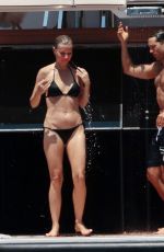 GWYNETH PALTROW in Bikini at a Yacht in Capri 06/23/2018