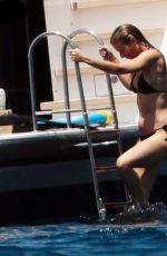 GWYNETH PALTROW in Bikini at a Yacht in Capri 06/23/2018