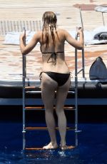 GWYNETH PALTROW in Bikini at a Yacht in Capri 06/23/2018