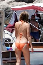 GWYNETH PALTROW in Bikini on Holiday in Capri 06/27/2018