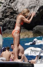 GWYNETH PALTROW in Bikini on Holiday in Capri 06/27/2018