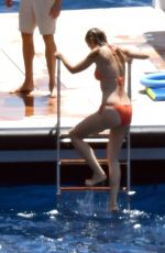 GWYNETH PALTROW in Bikini on Holiday in Capri 06/27/2018