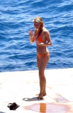GWYNETH PALTROW in Bikini on Holiday in Capri 06/27/2018