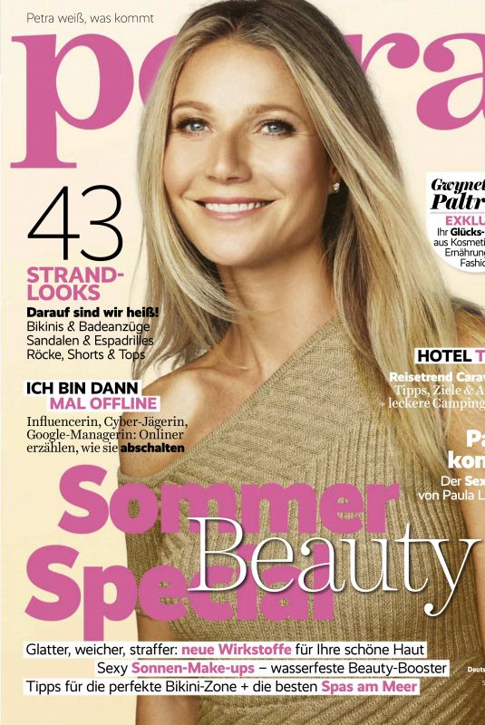 GWYNETH PLATRO in Petra Magazine, July 2018