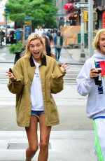 HAILEY BALDWIN and Justin Bieber Out in New York 06/13/2018